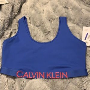 Calvin Klein sports bra brand new with tags